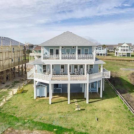 Sea It All Beachfront 4Br! Panoramic Views, Bar & Large Decks Crystal Beach Exterior foto