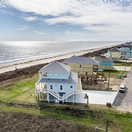 Sea It All Beachfront 4Br! Panoramic Views, Bar & Large Decks Crystal Beach Exterior foto