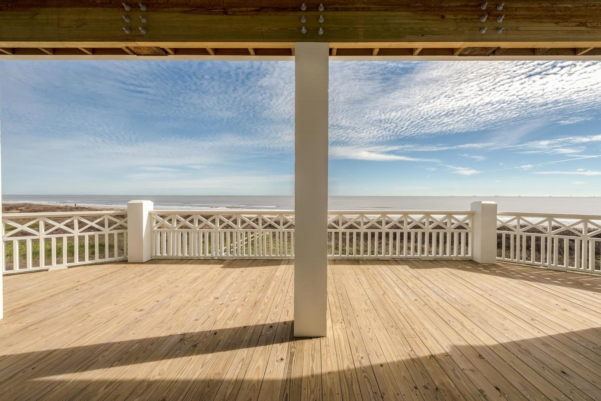 Sea It All Beachfront 4Br! Panoramic Views, Bar & Large Decks Crystal Beach Exterior foto