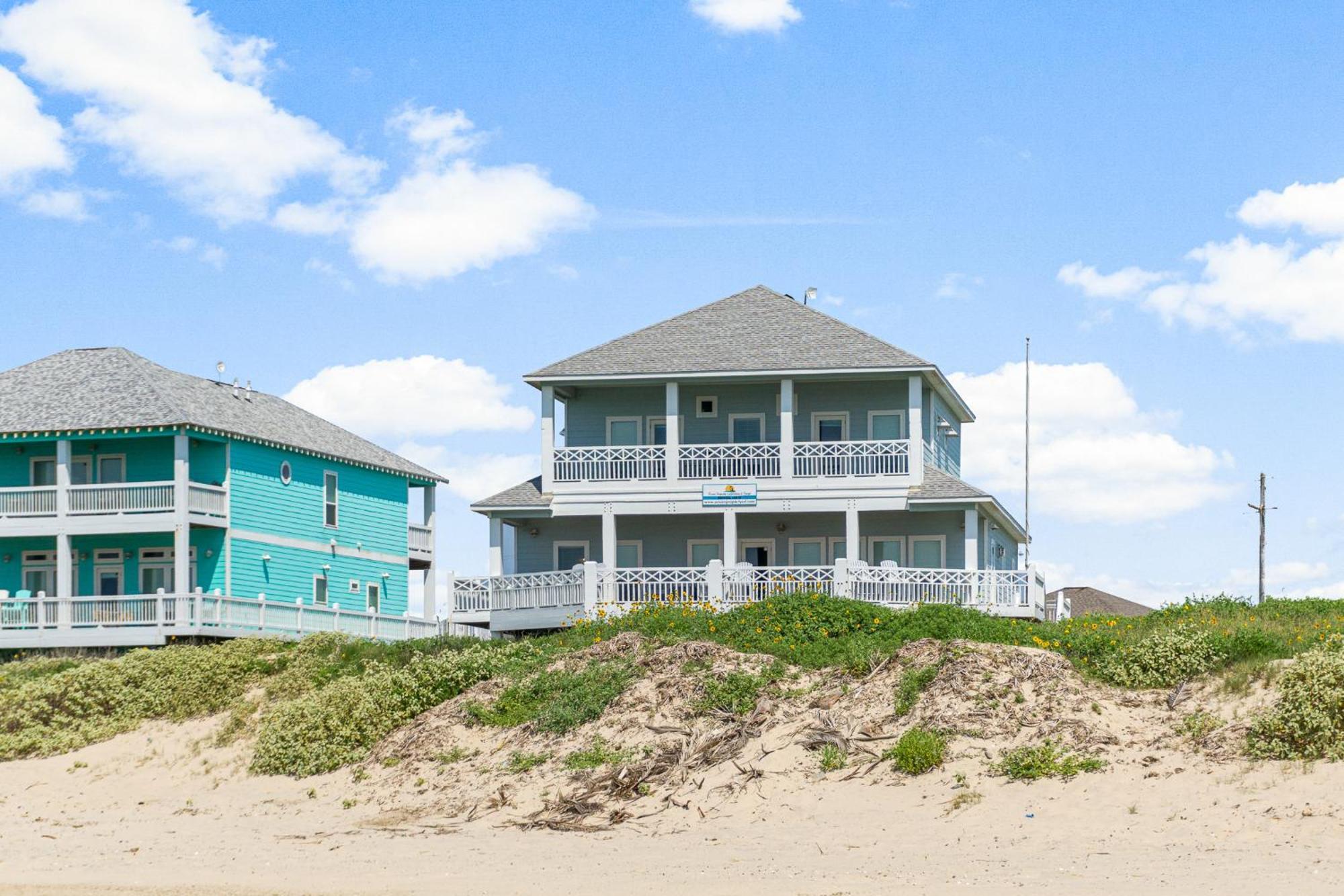 Sea It All Beachfront 4Br! Panoramic Views, Bar & Large Decks Crystal Beach Exterior foto